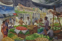 Vegetable Market by Aparup Mukherjee